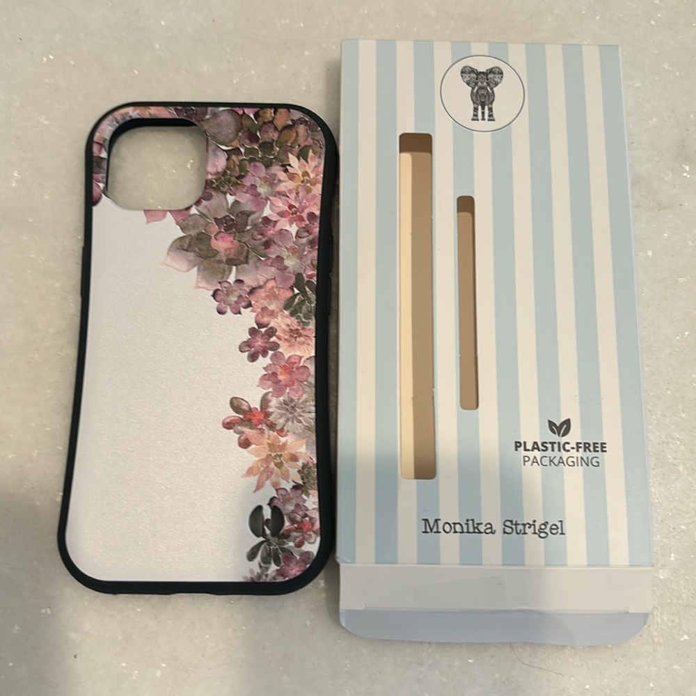 iPhone 15 Case Monika Strigel Design My Succulent Garden